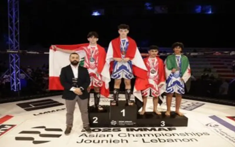 بطولة آسيا للـMMA : لبنان بطلاً للقارة الأكبر في 4 فئات عمرية